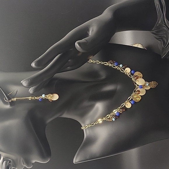 Redo by the "Robin's Nest " Jewelry - Leaf necklace set